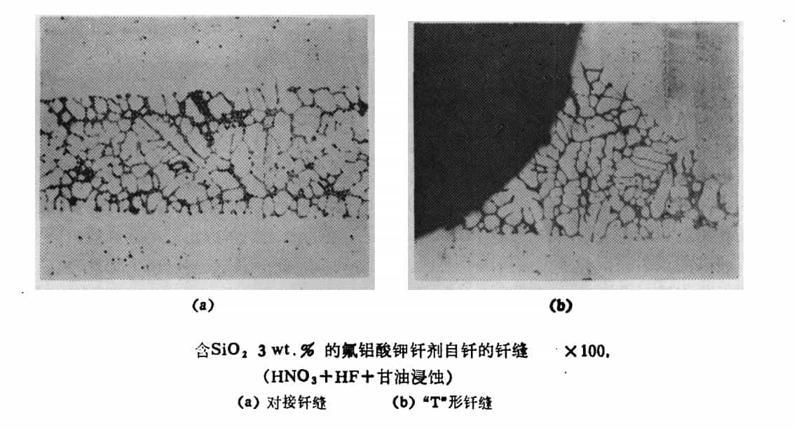 氟化铝对于氟铝酸钾铝钎剂影响